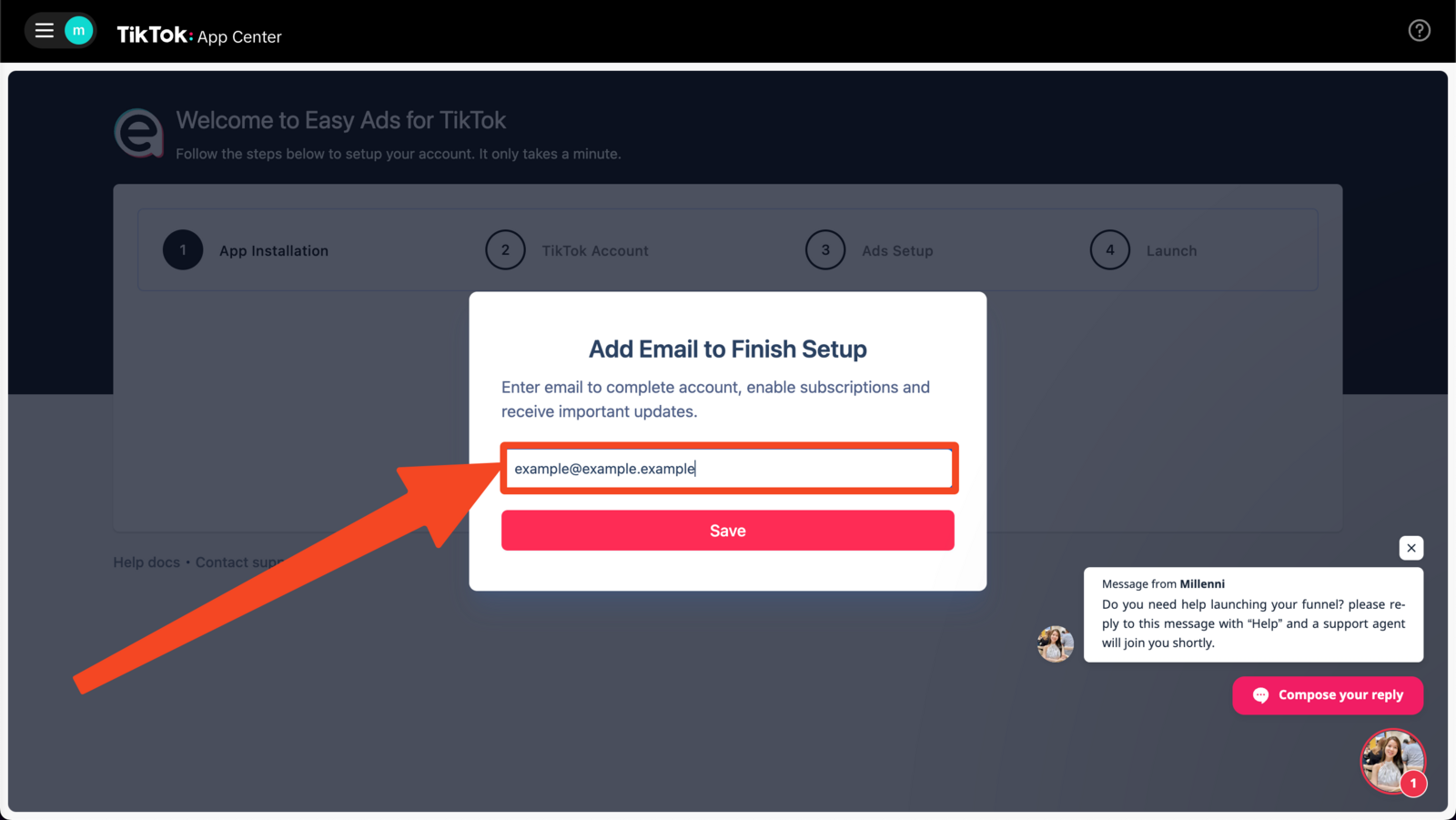 Enter your Email Address
