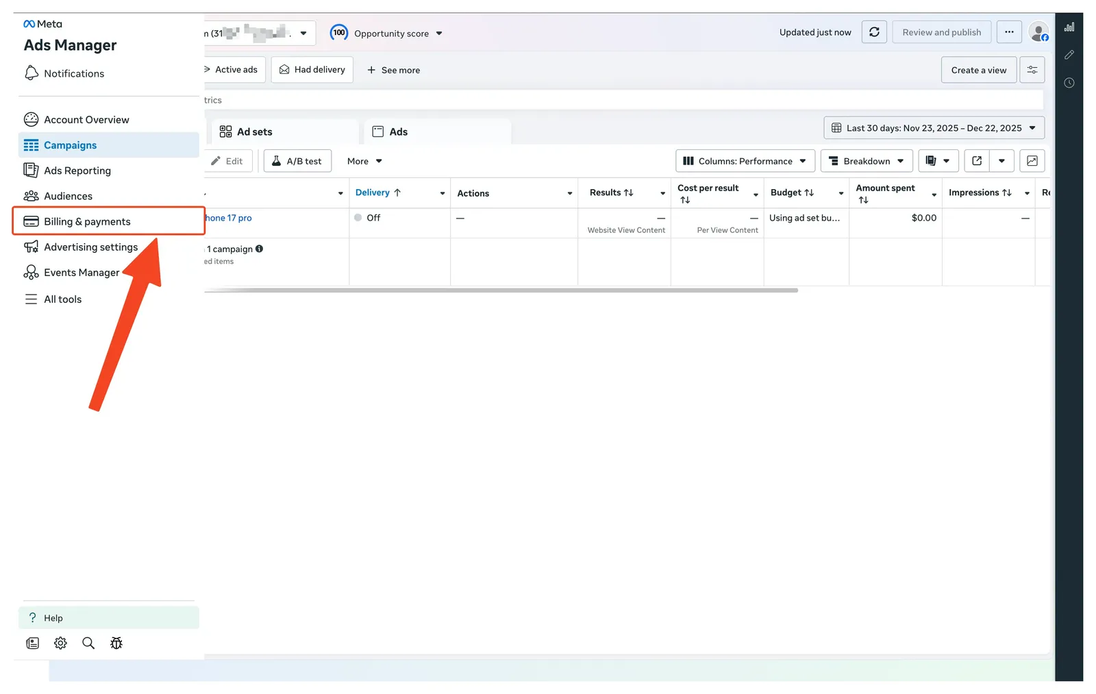Billing and Payments