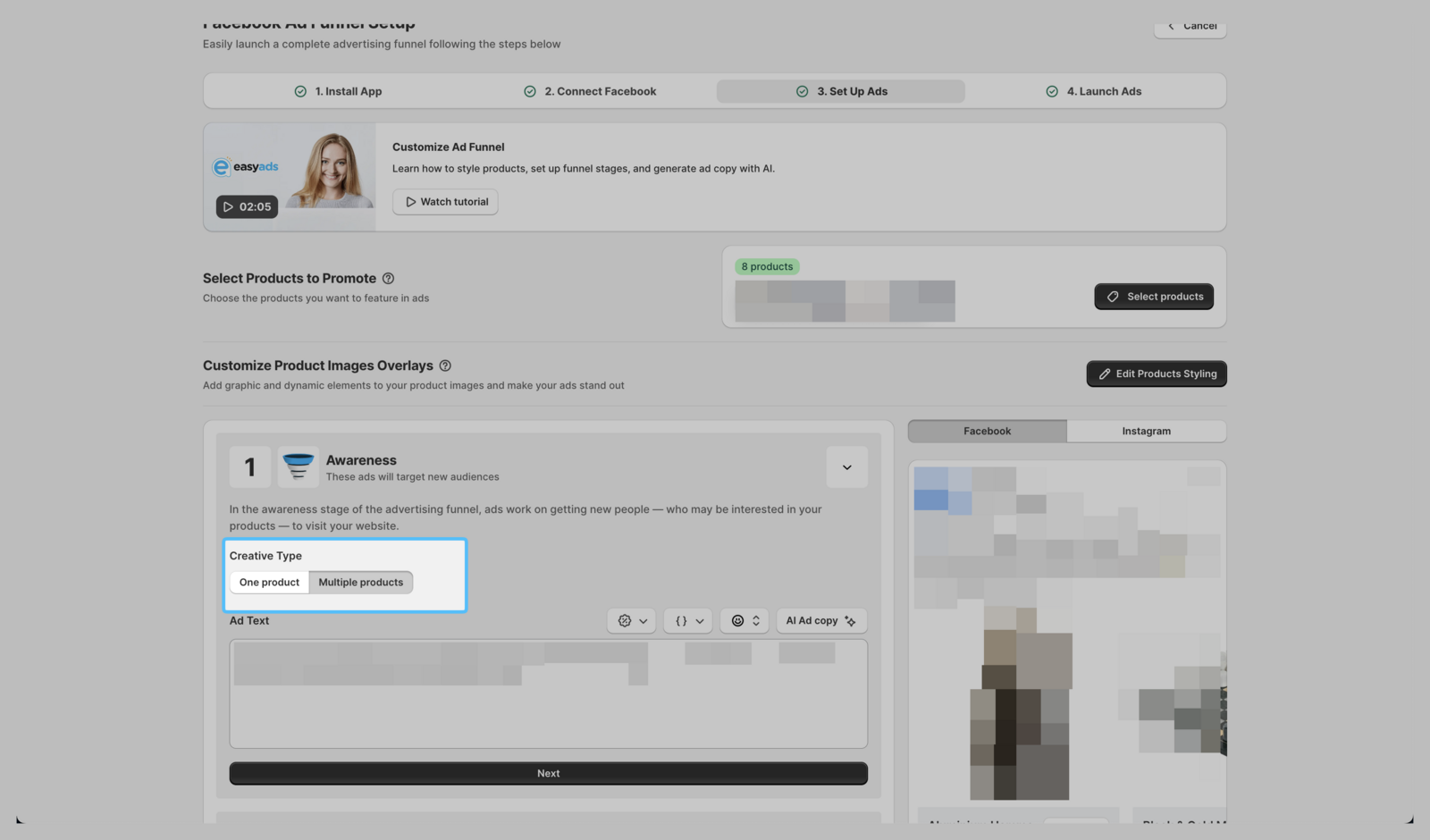 Change Creative Type