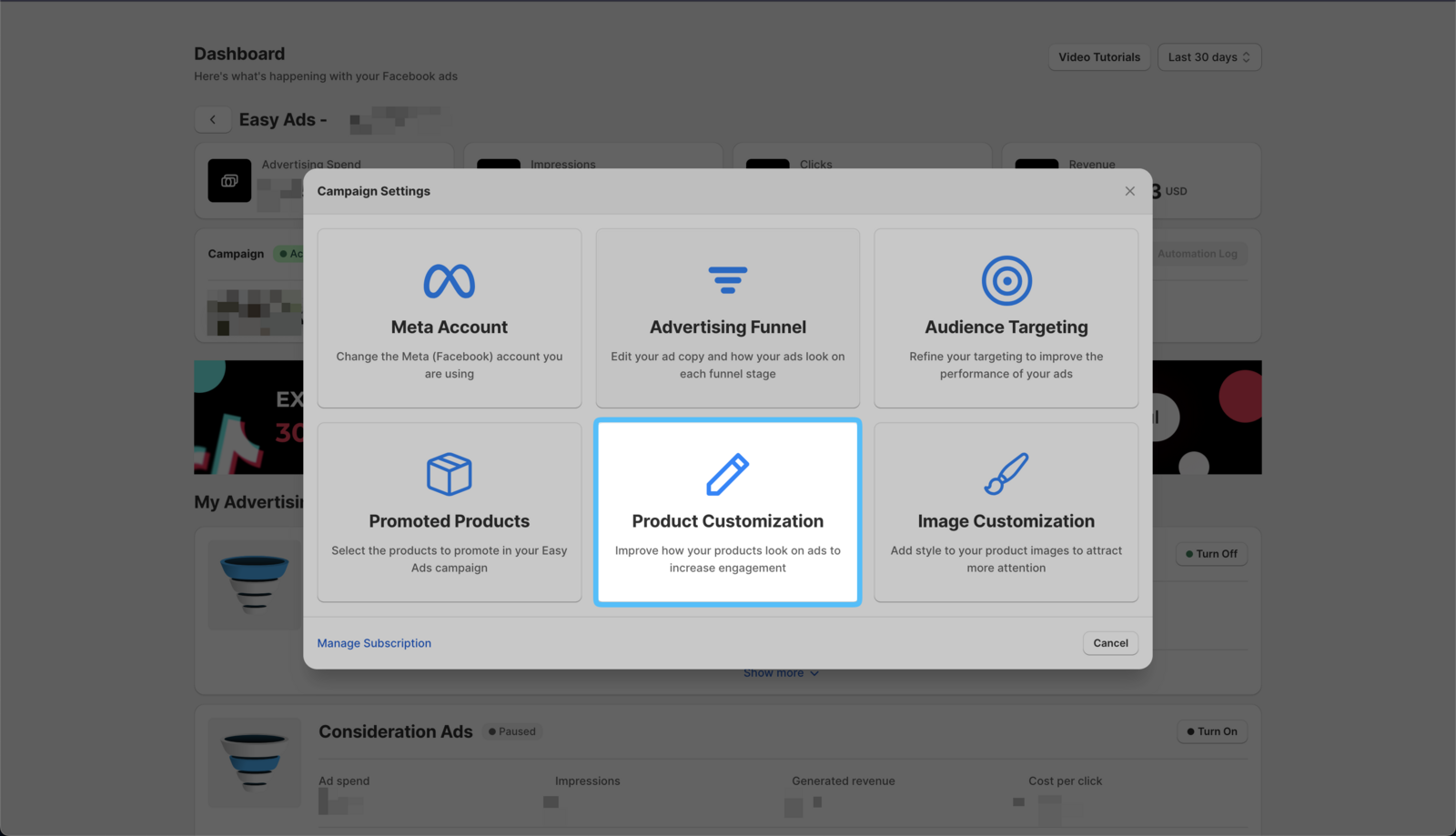 Product Customization